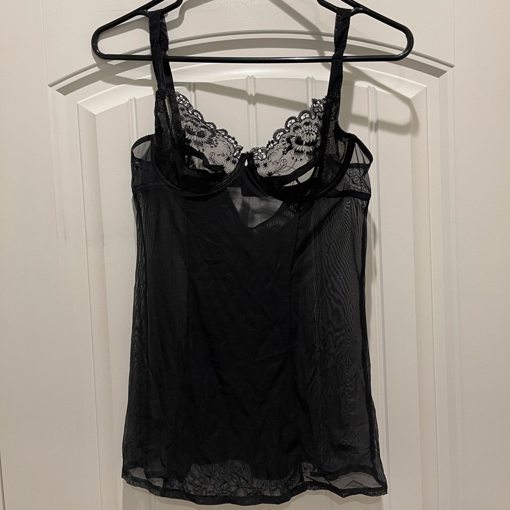 Victoria Secret Lace cup, bra shirt.